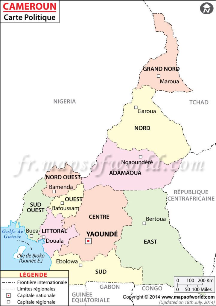 Municipales 2020  la nouvelle répartition des communes  News du Cameroun